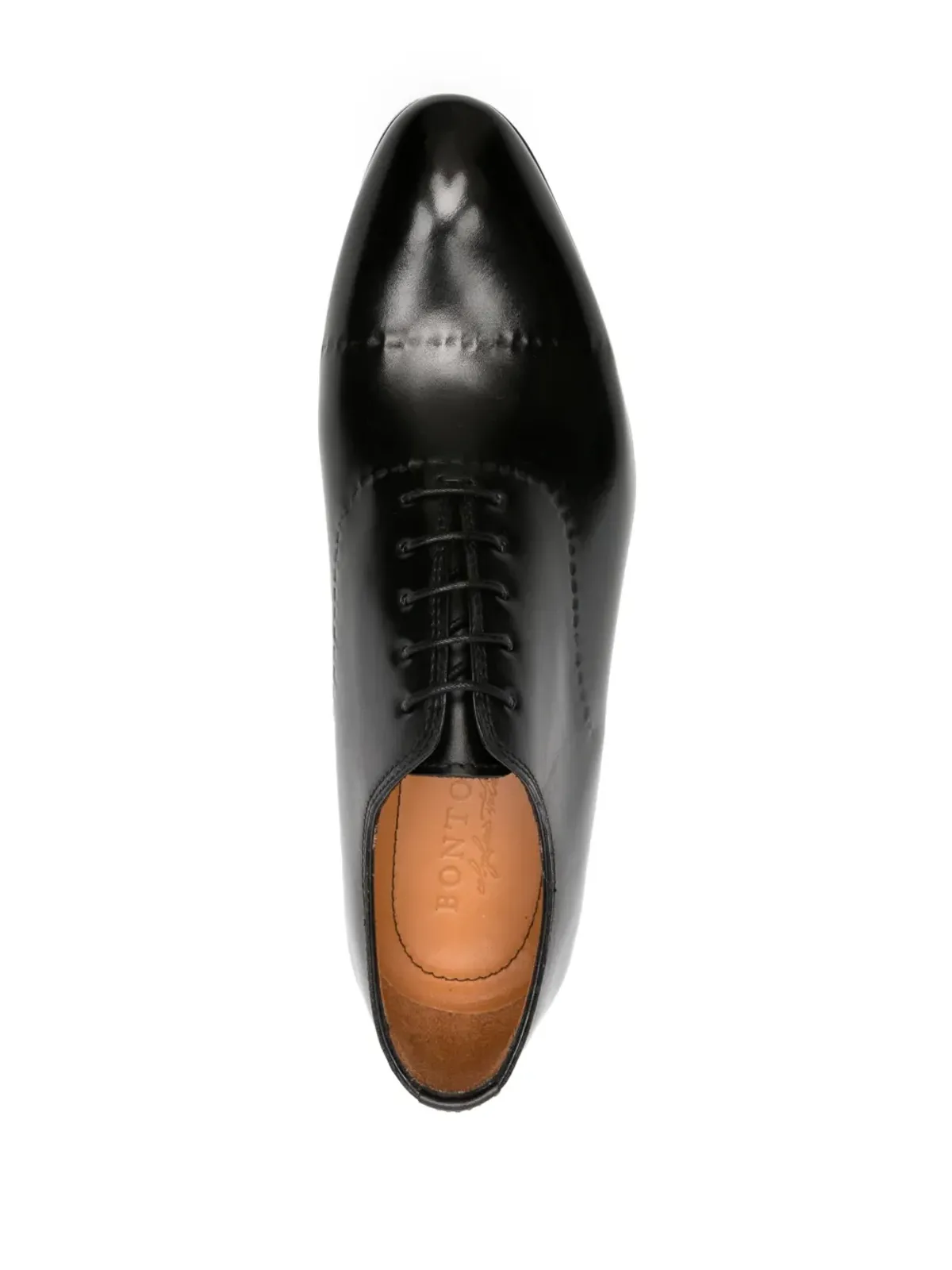 Bontoni レースアップ レザー オックスフォードシューズ - 画像4