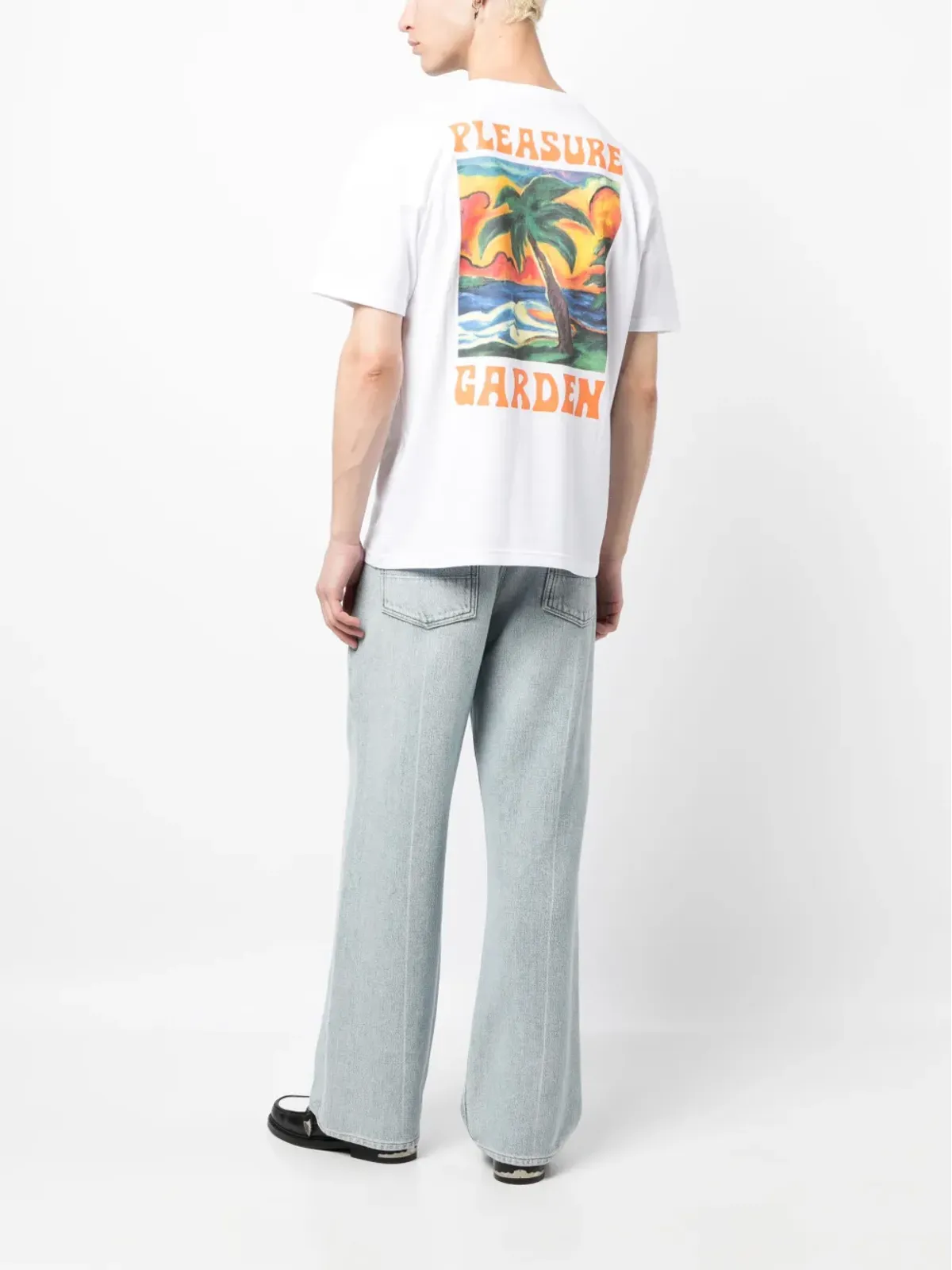 Endless Joy グラフィックプリント コットン Tシャツ - 画像2