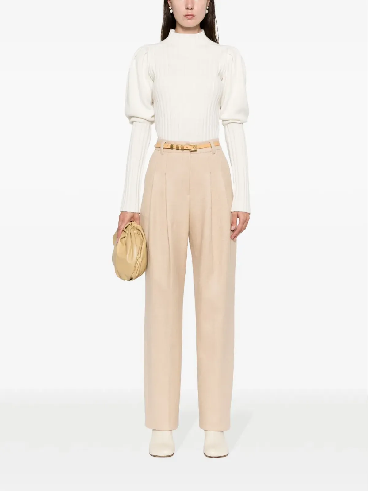 Chloé リブ編みカシミヤジャンパー - 画像2