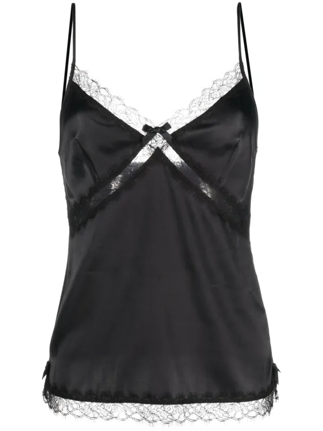 Agent Provocateur Agent Provocateur ジゼル レーストリム タンクトップの商品画像
