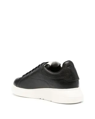 Emporio Armani タンブルレザー スニーカー - サムネイル3