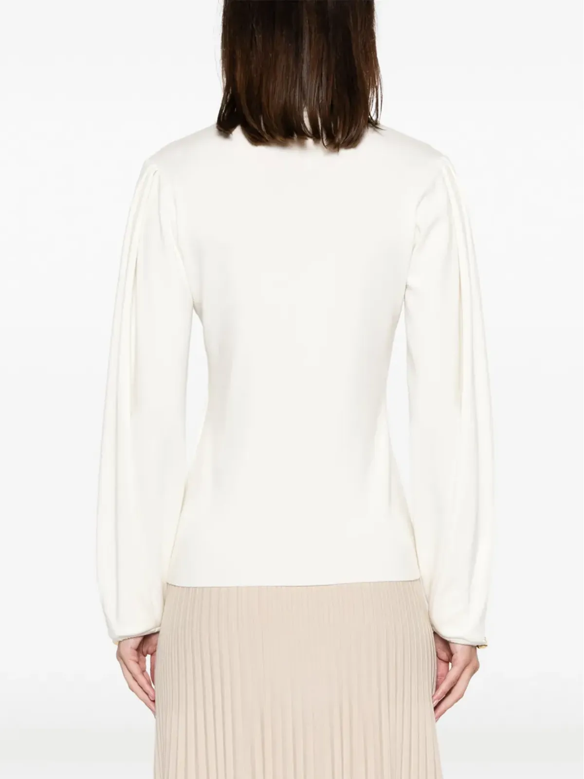 Chloé ハイネック細編みニットセーター - 画像4