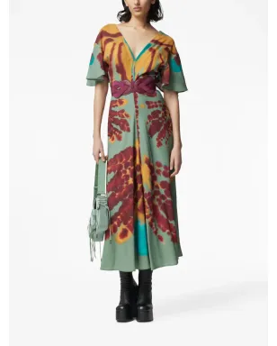 Altuzarra ペロペネース タイダイ ミディドレス - サムネイル2