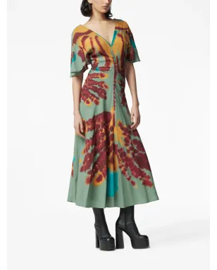 Altuzarra ペロペネース タイダイ ミディドレス - サムネイル3