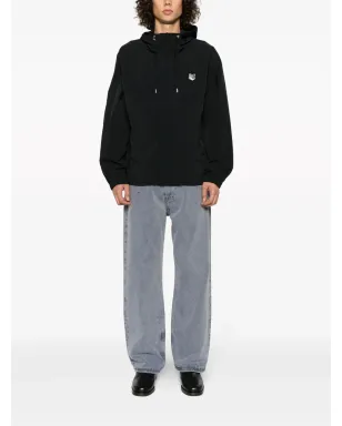 Maison Kitsuné フォックスヘッドパッチ フード付きウィンドブレーカー - サムネイル2