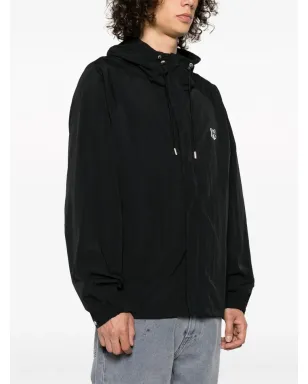 Maison Kitsuné フォックスヘッドパッチ フード付きウィンドブレーカー - サムネイル3