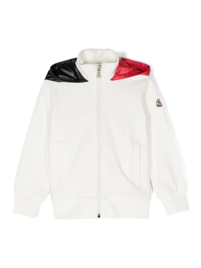 Moncler Enfant Moncler Enfant ジップアップコットンフーディーの商品画像