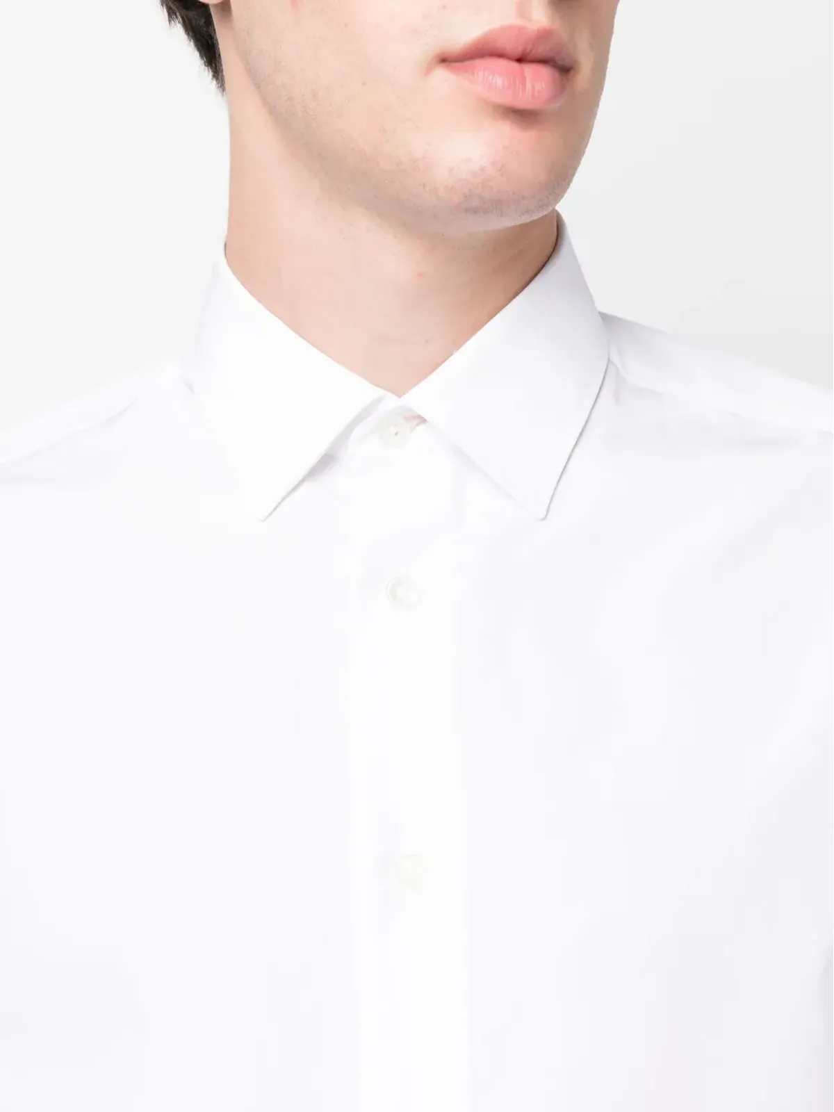 Paul Smith シグネチャーストライプカフコットンシャツ - 画像5
