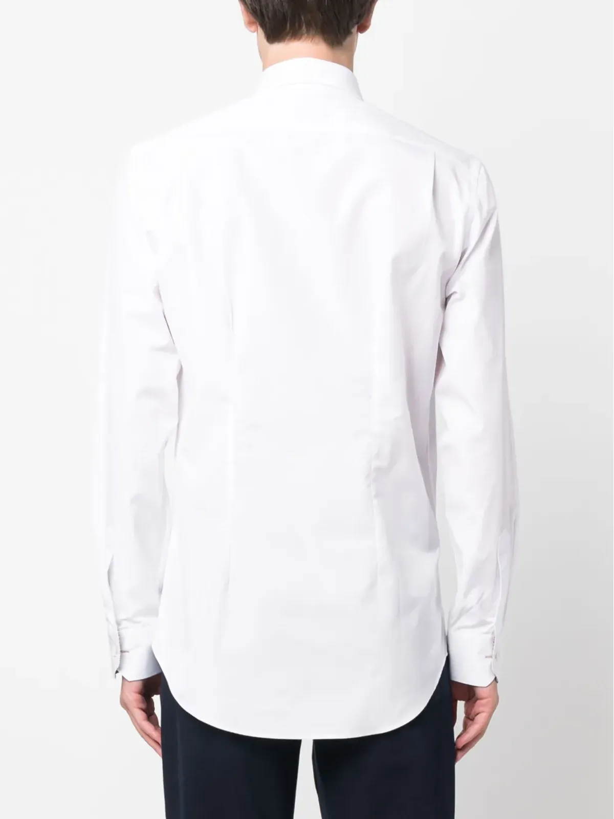 Paul Smith シグネチャーストライプカフコットンシャツ - 画像4