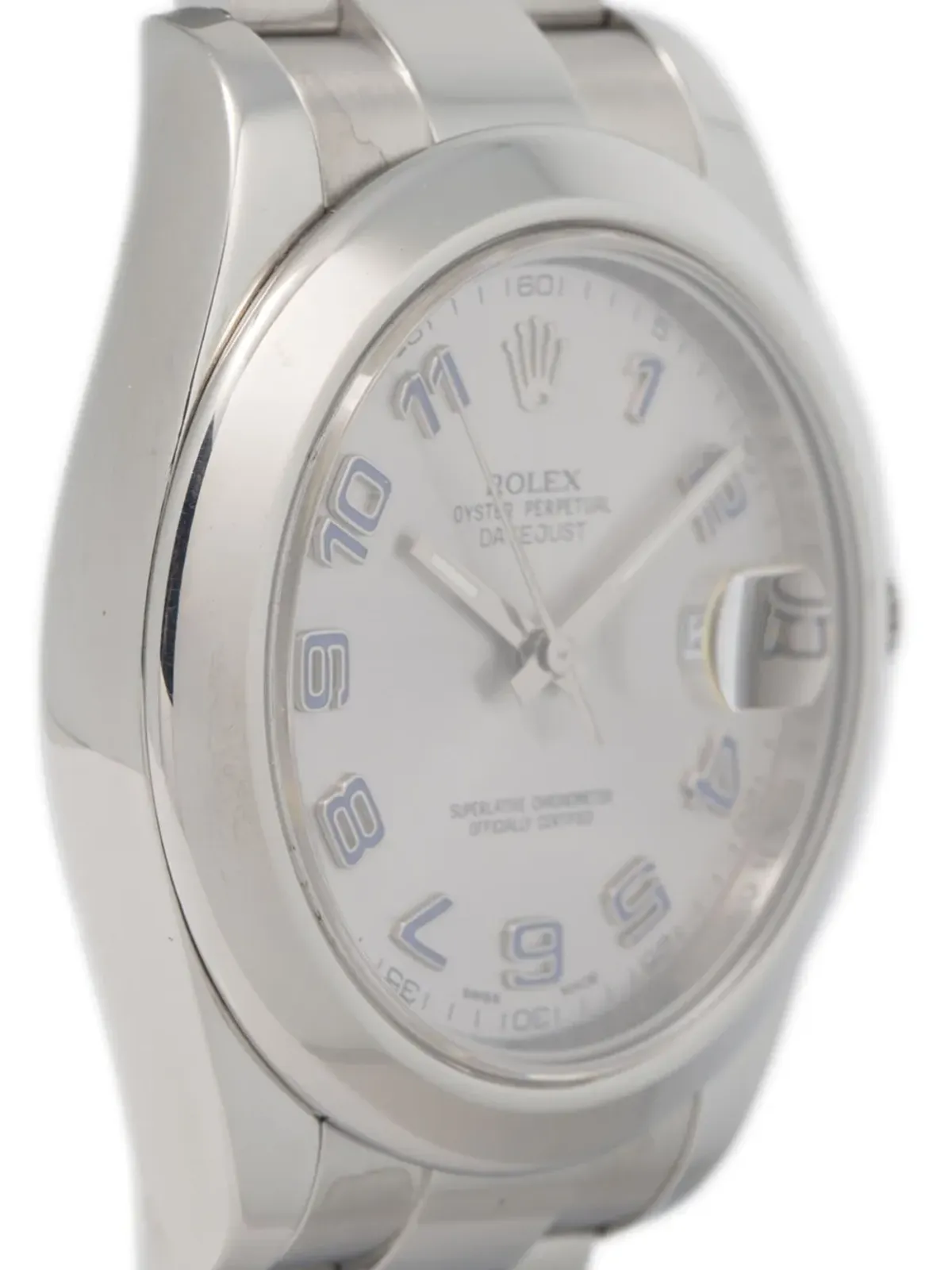 Rolex ビンテージ デイトジャスト シルバー - 画像4