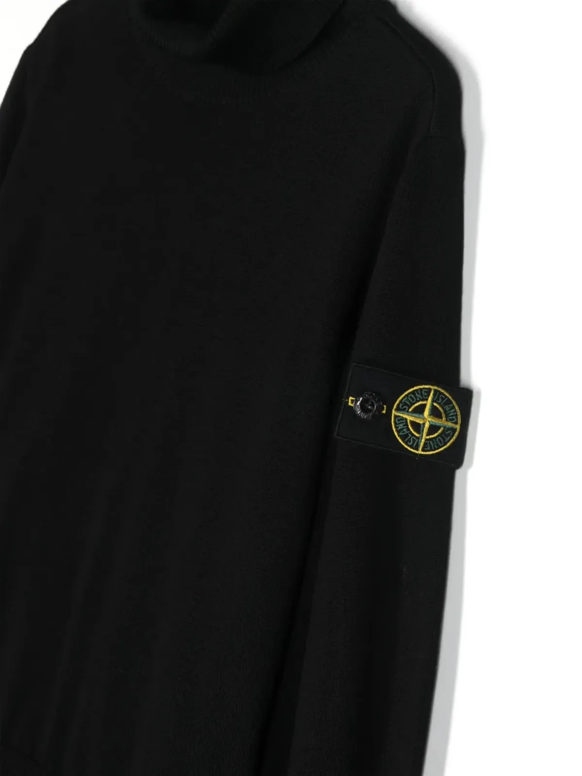 Stone Island Junior コンパスモチーフ ヴァージンウール ジャンパー - 画像3