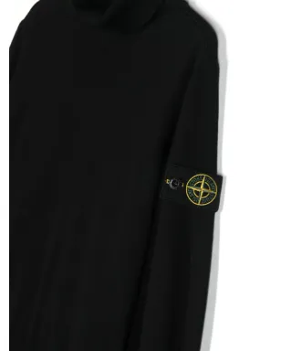 Stone Island Junior コンパスモチーフ ヴァージンウール ジャンパー - サムネイル3