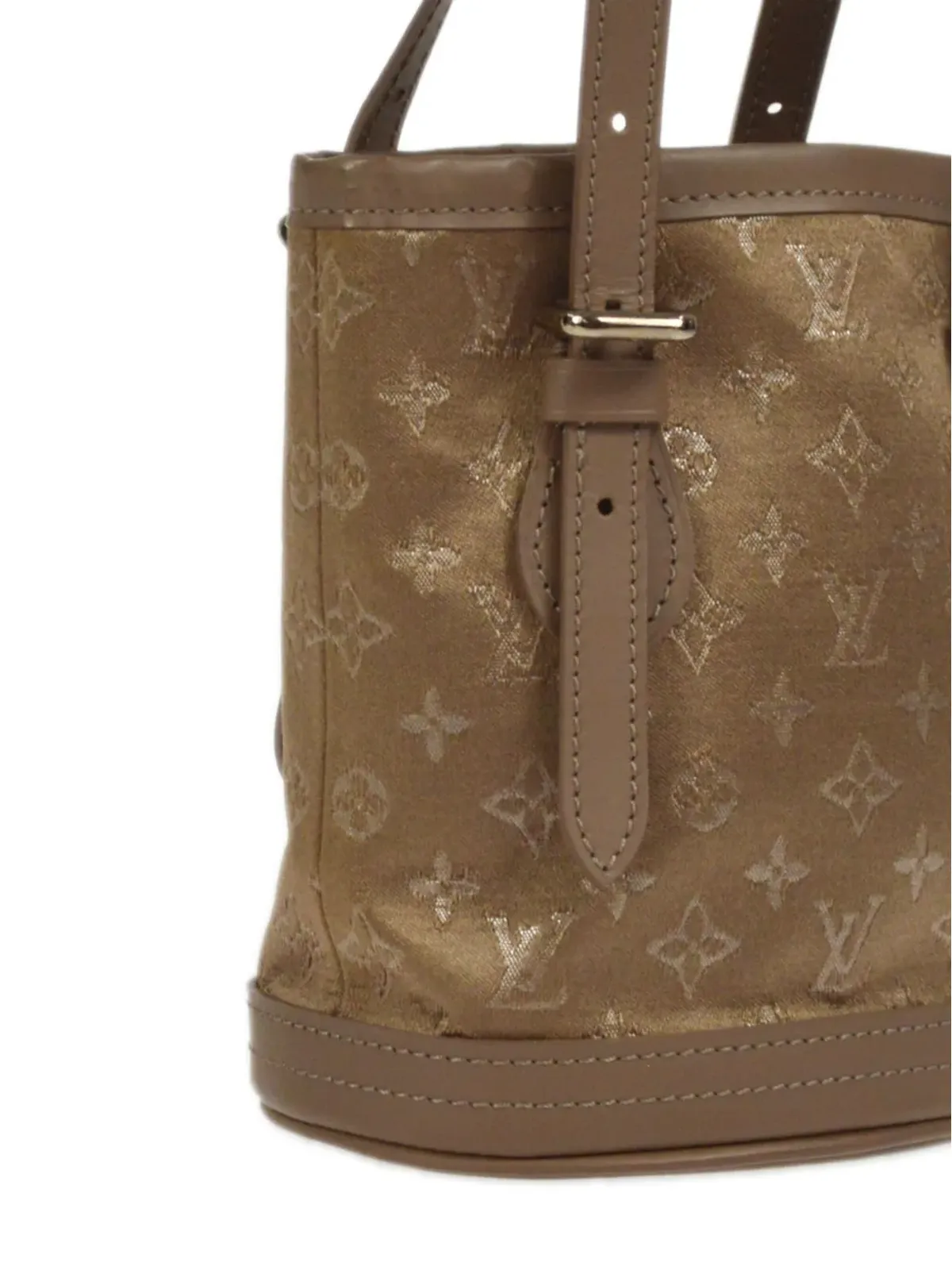 Louis Vuitton Pre-Owned 2001 Little Bucket handbag - Brown - 画像3
