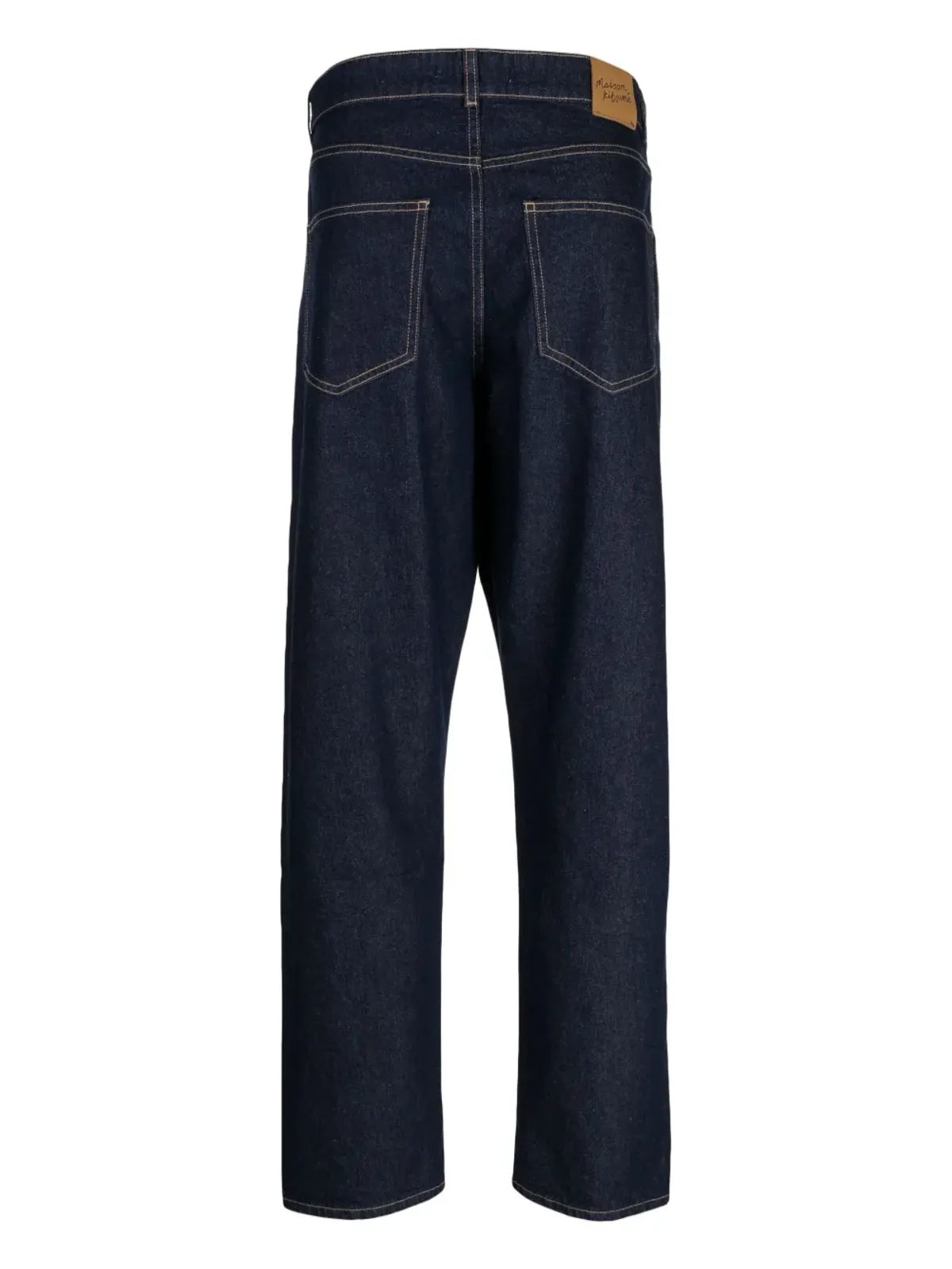 Maison Kitsuné ストレートレッグ コットンデニム ジーンズ - 画像2
