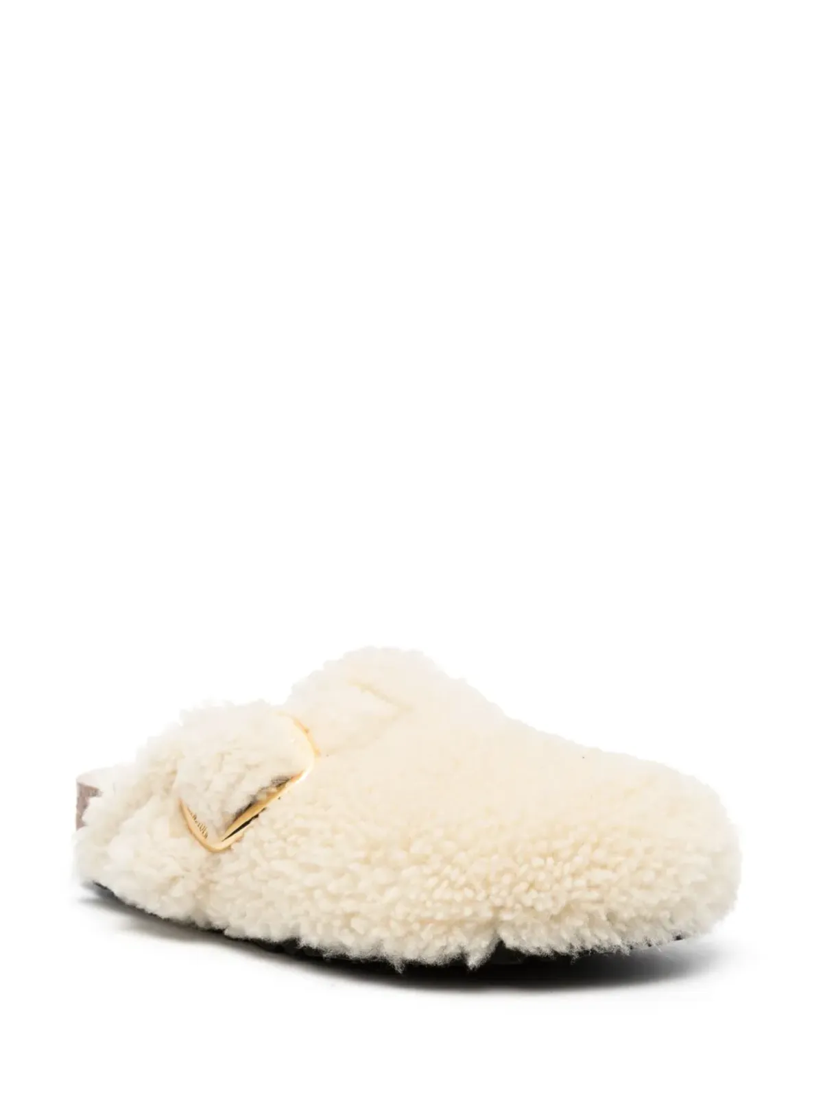 Birkenstock ボストン バックル付きプラットフォームミュール - 画像2