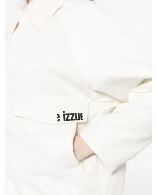 izzue ロゴパッチ プレススタッド シャツジャケット - サムネイル5