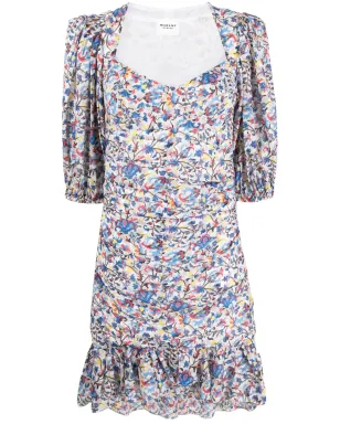 MARANT ÉTOILE Lunesa花柄ミディドレス - サムネイル1