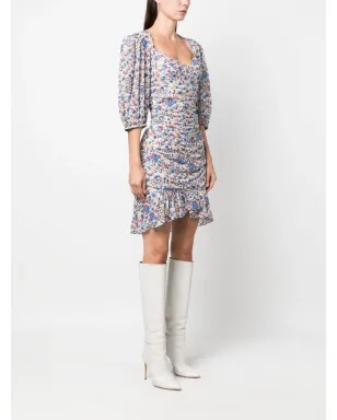 MARANT ÉTOILE Lunesa花柄ミディドレス - サムネイル3