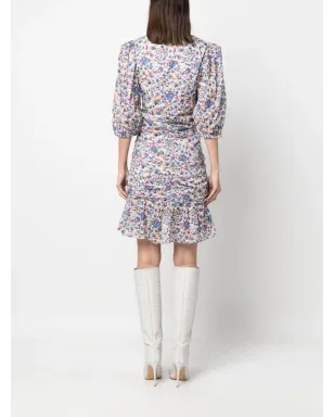 MARANT ÉTOILE Lunesa花柄ミディドレス - サムネイル4