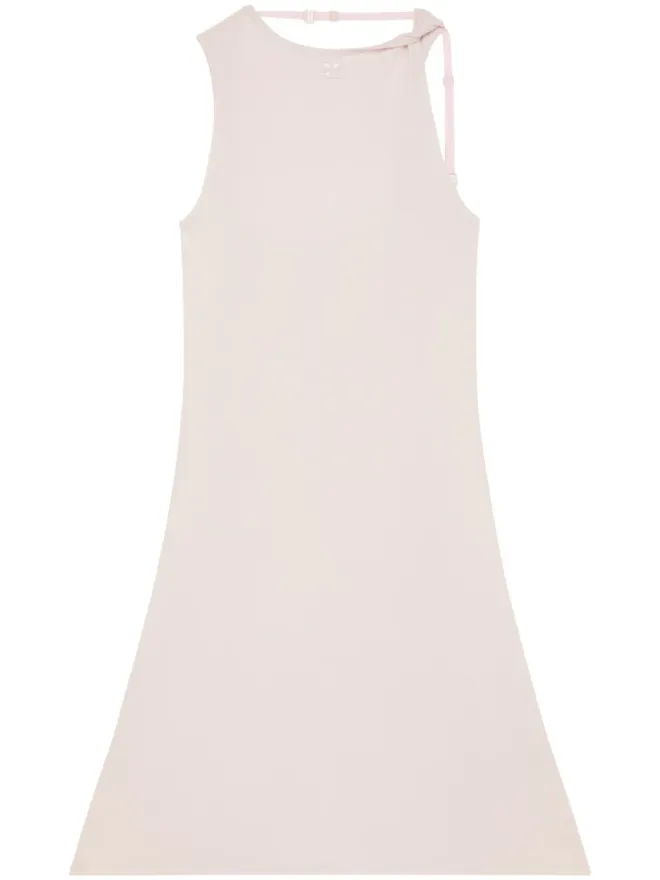 Courrèges Courrèges ツイストディテールのAラインミニドレスの商品画像
