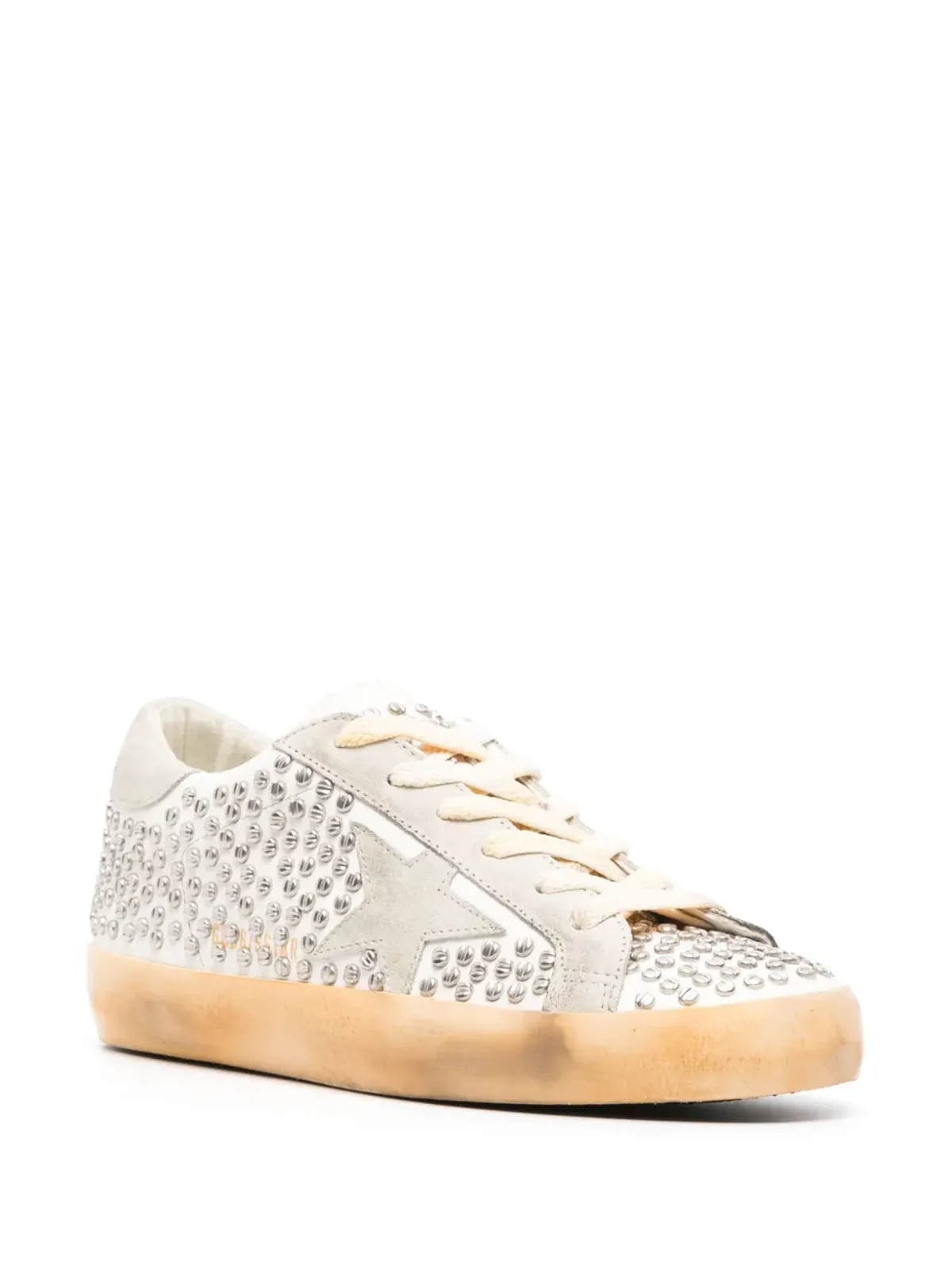 Golden Goose スーパースター クリスタル装飾 スニーカー - 画像2