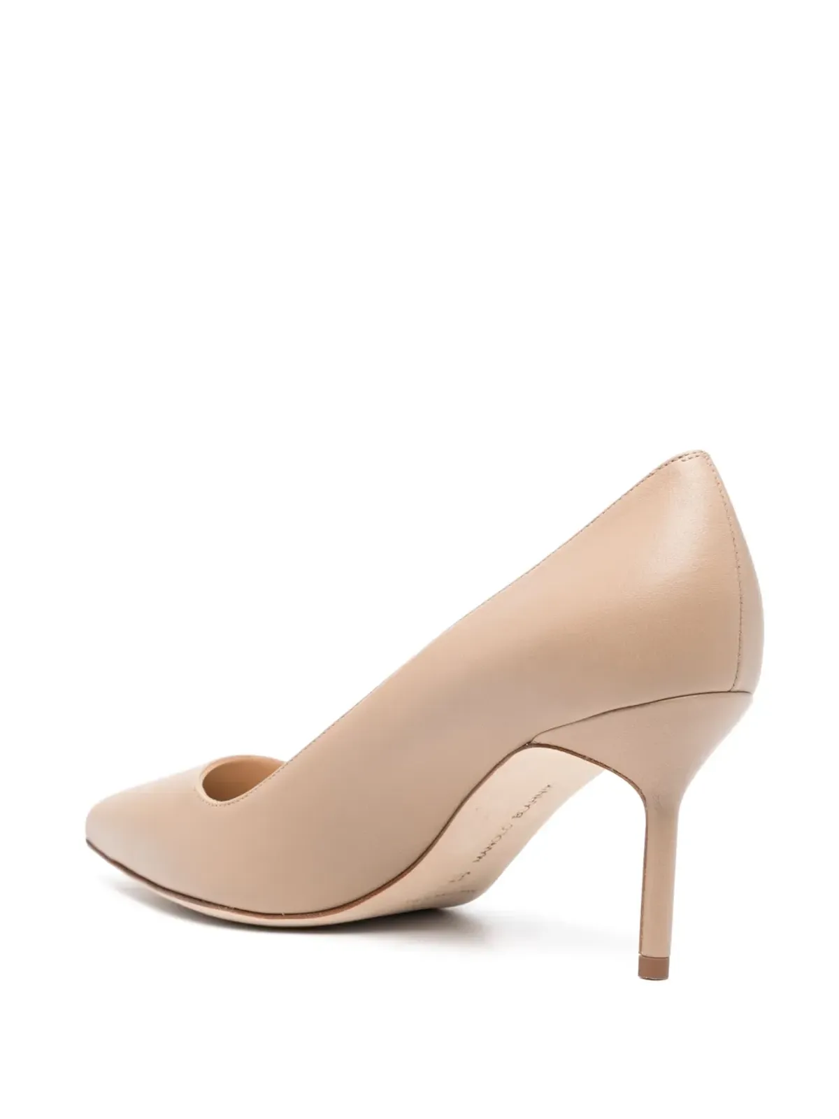 Manolo Blahnik トーラ 70mm レザー パンプス - 画像3