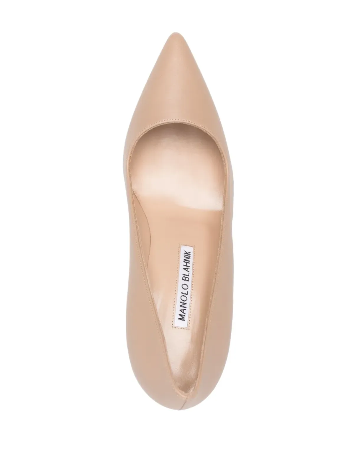 Manolo Blahnik トーラ 70mm レザー パンプス - 画像4