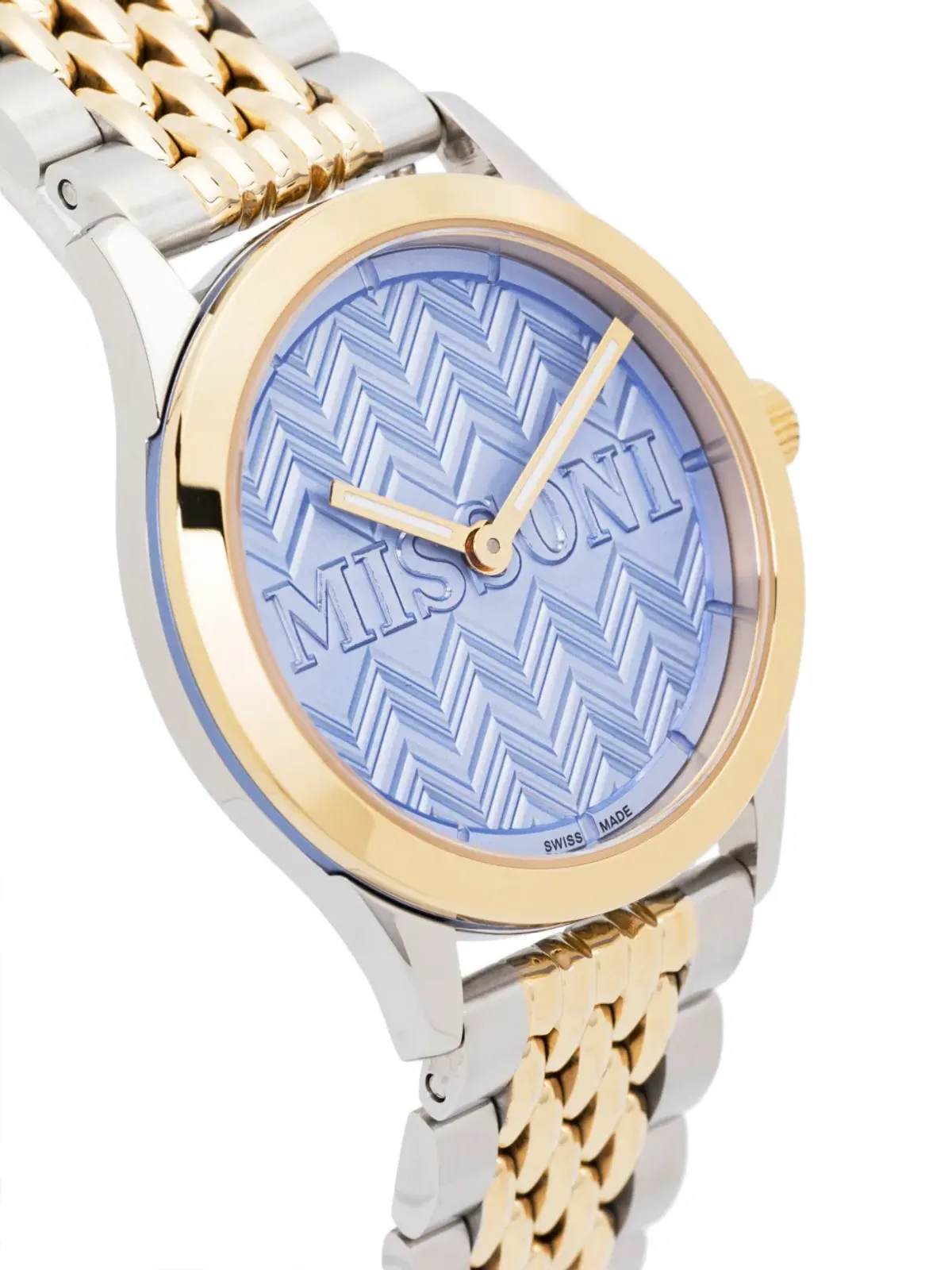 Missoni アイコニック クオーツ ウォッチ ブルー - 画像3