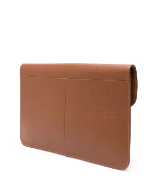 Aspinal Of London シボ革 ラップトップバッグ - ブラウン - サムネイル2