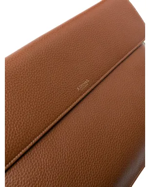 Aspinal Of London シボ革 ラップトップバッグ - ブラウン - サムネイル3