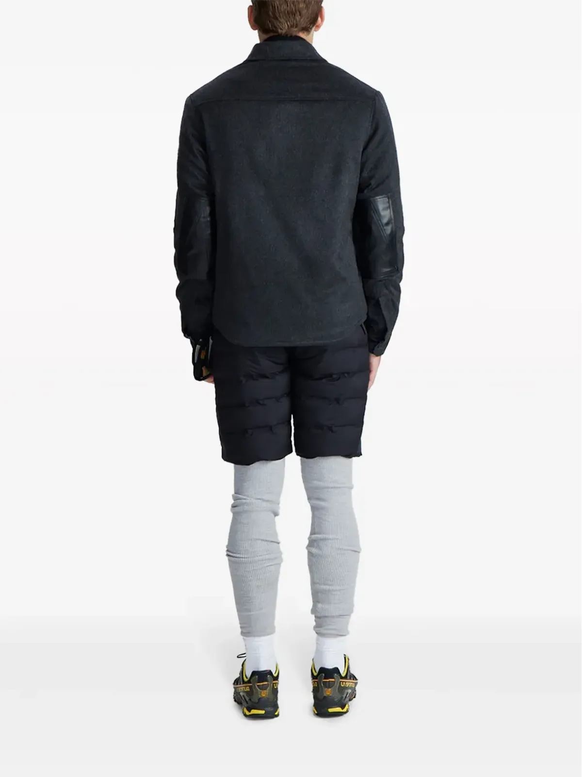 Aztech Mountain Lenado padded cashmere shirt - Grey - 画像3