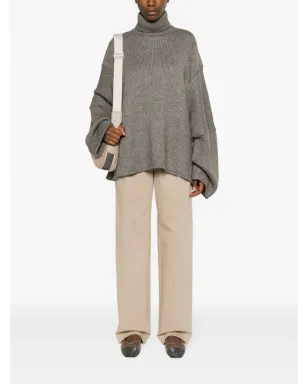 Brunello Cucinelli ティント プリーツ ボーイフレンドジーンズ - サムネイル2