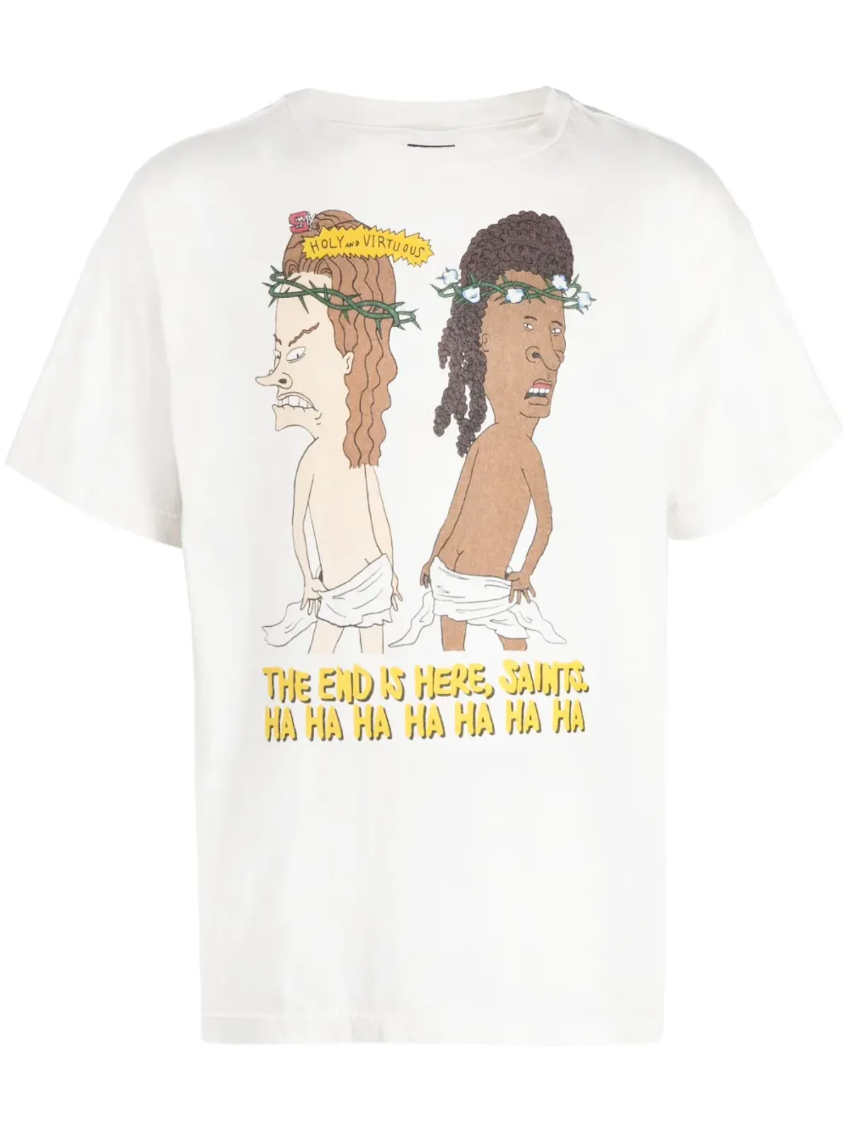 SAINT MXXXXXX グラフィックプリント コットン Tシャツ - 画像1