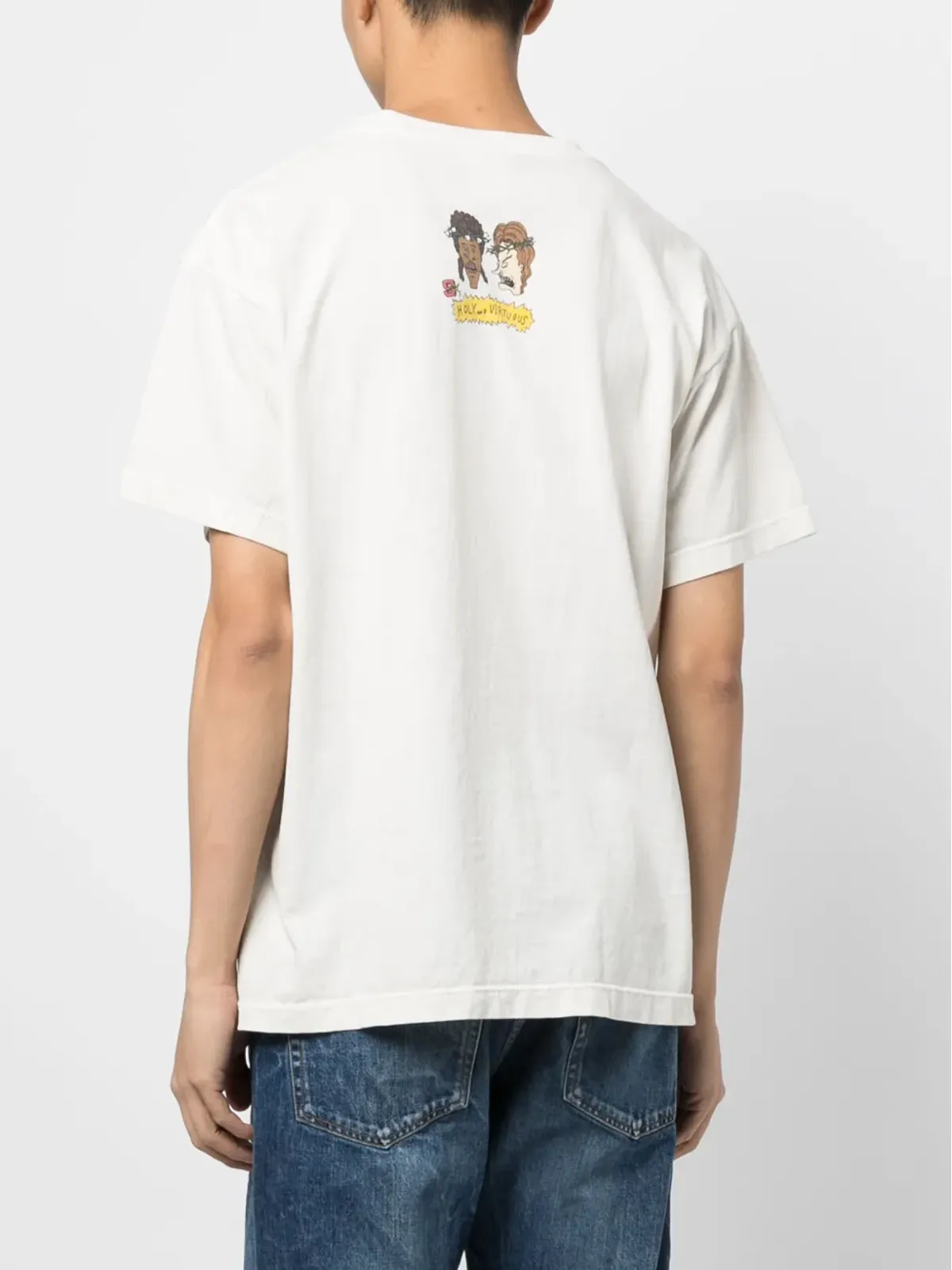 SAINT MXXXXXX グラフィックプリント コットン Tシャツ - 画像5