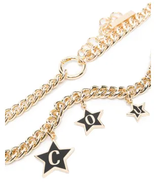 Versace Jeans Couture ロゴチャーム カーブチェーンベルト - サムネイル2