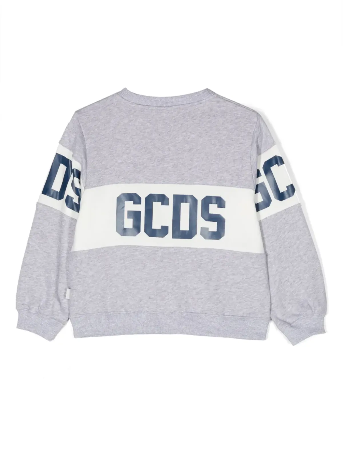 Gcds Kids ロゴテープディテール コットン スウェットシャツ - 画像2
