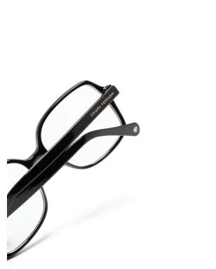 Chiara Ferragni star-stud square-frame glasses - Black - サムネイル3
