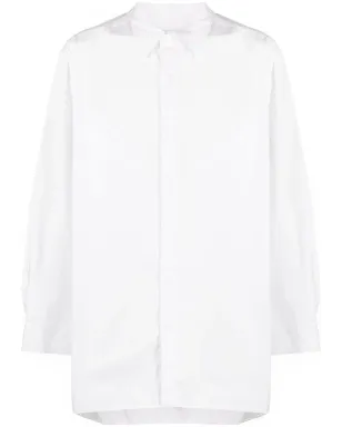Yohji Yamamoto panelled cotton shirt - White - サムネイル1