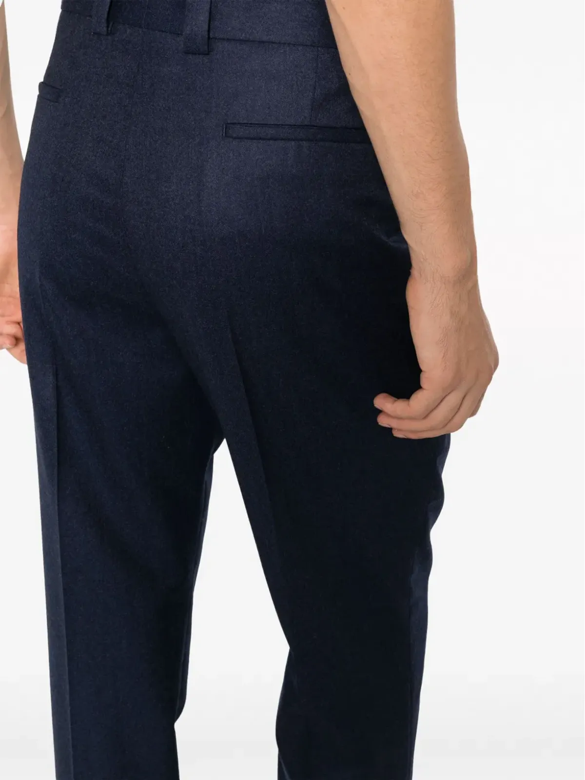 Brunello Cucinelli スリムカット チノパンツ ブルー - 画像5