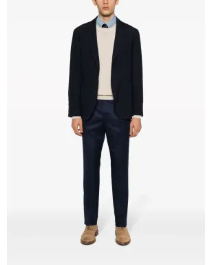 Brunello Cucinelli スリムカット チノパンツ ブルー - サムネイル2
