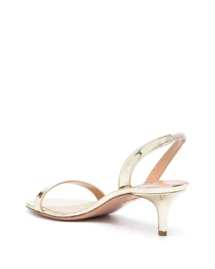 Aquazzura ソヌード レザーサンダル - サムネイル3