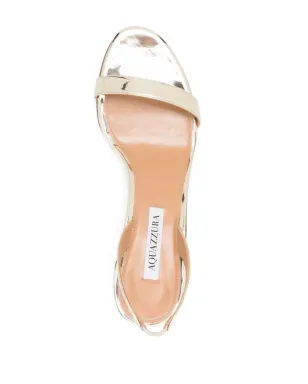 Aquazzura ソヌード レザーサンダル - サムネイル4