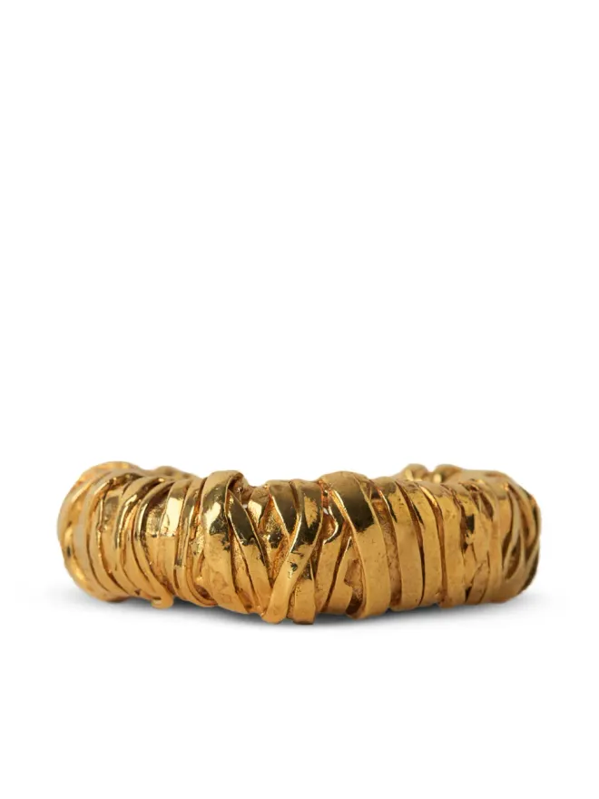 Paola Sighinolfi Paola Sighinolfi ラップ テクスチャード ブレスレットの商品画像
