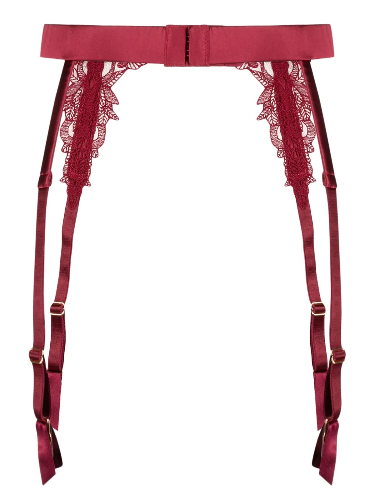 Fleur Of England ジゼル シルク混紡サスペンダーベルト - 画像2
