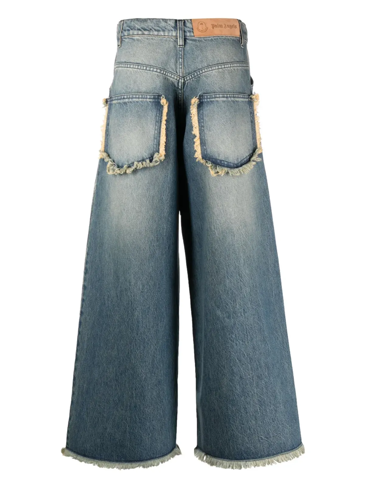 Palm Angels x Moncler raw-edge jeans - 画像2