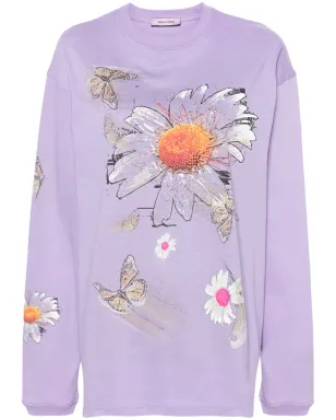 Maccapani Moto floral-print T-shirt - サムネイル1