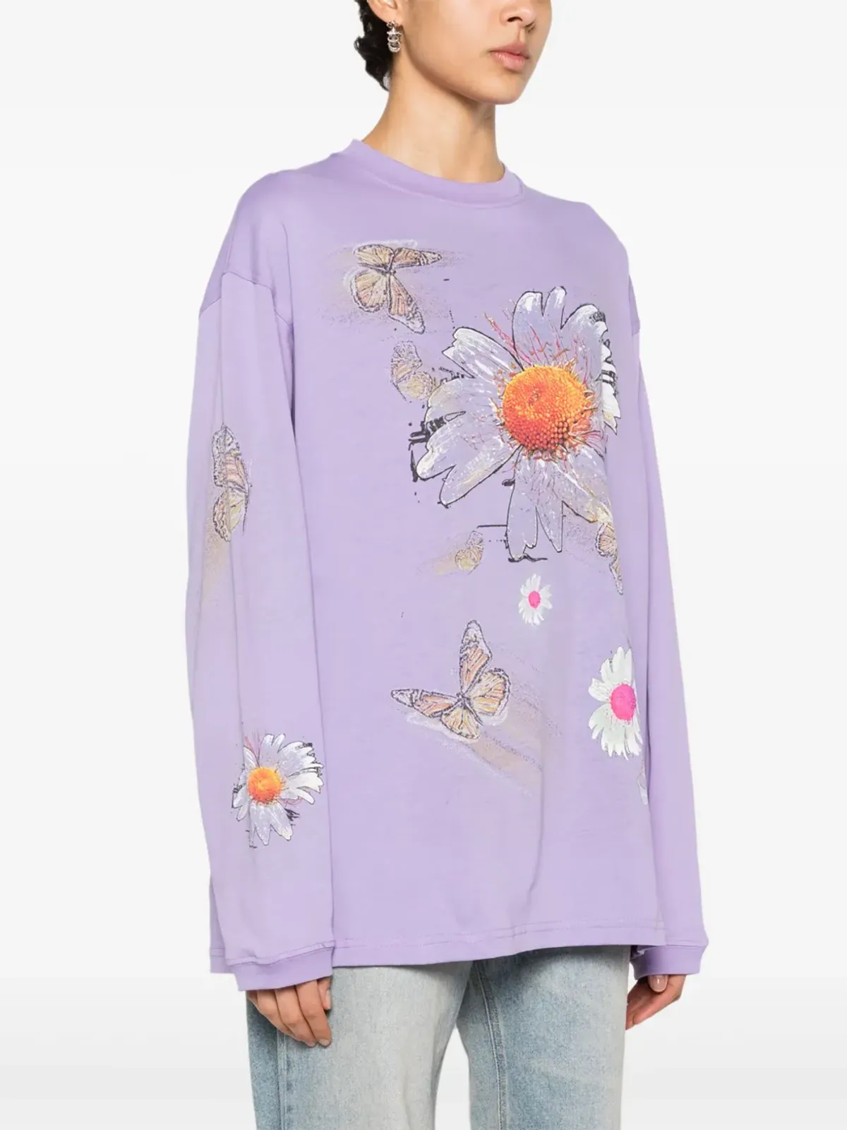 Maccapani Moto floral-print T-shirt - 画像3