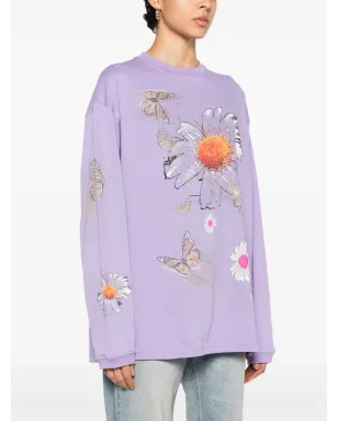 Maccapani Moto floral-print T-shirt - サムネイル3