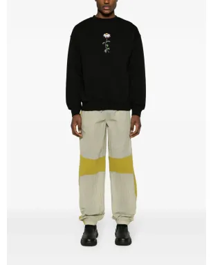 Maccapani 花柄プリントスウェットシャツ（ブラック） - サムネイル2