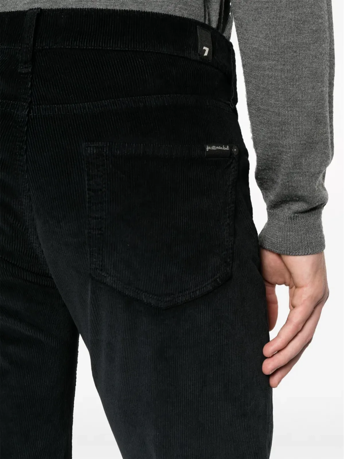 7 For All Mankind Slimmy tapered-leg jeans - Blue - 画像5